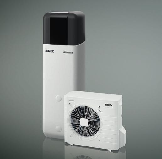 Nova generacija toplotnih črpalk ROTEX HPSU compact zrak/voda Novi plinski kondenzacijski kotel z zalogovnikom toplote GCU compact Ogrevalna naprava GCU compact je doživela prenovo plinske