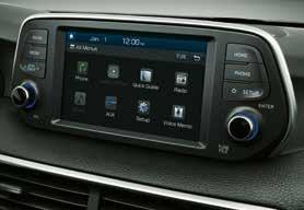 Ena od njih je infozabavni sistem Display Audio s 7-palčnim zaslonom na dotik, ki podpira storitvi Apple CarPlay in Android Auto ter poskrbi, da so