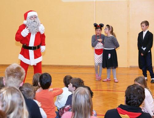 december - V mesecu decembru smo se ponovno razveselili Božička, ki je obiskal otroke zaposlenih v Skupini Elektro Gorenjska.