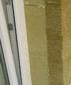 Kamena volna v sistemu kontaktnih fasad fasadne plošče