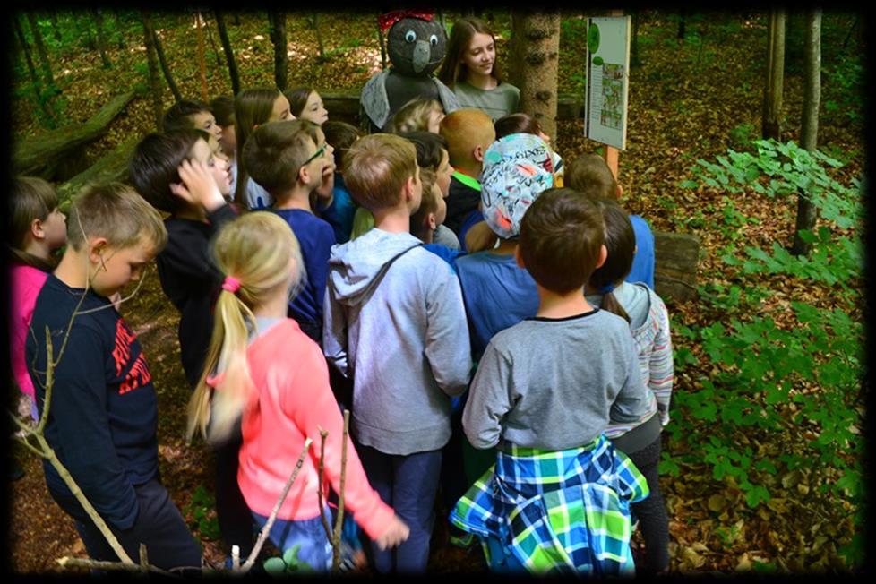 8. GOZDNA UČNA POT Pouk bomo občasno izvajali tudi na lastni gozdni učni poti, ki se nahaja v neposredni bližini šole.