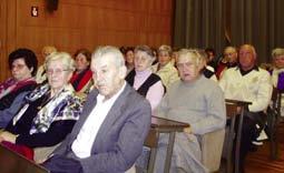 kotov. Nato se je občni zbor začel. Poročilo o delu društva v letu 2007 je podal podpredsednik Aldo Jurančič.