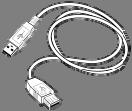 slušalka USB napajalni kabel SESTAVNI DELI SLUŠALKE Vhod za polnjenje Gumb za