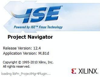 24 3 OPIS DIGITALNEGA VEZJA V OKOLJU XILINX ISE Slika 20: Xilinx ISE. Digitalni del korektorja faze smo opisali v okolju Xilinx ISE Project Navigator.