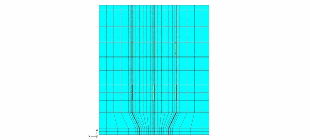 3 Numerični model 400 kv stikališča Iz predstavljenih načrtov na slikah 3.1 in 3.