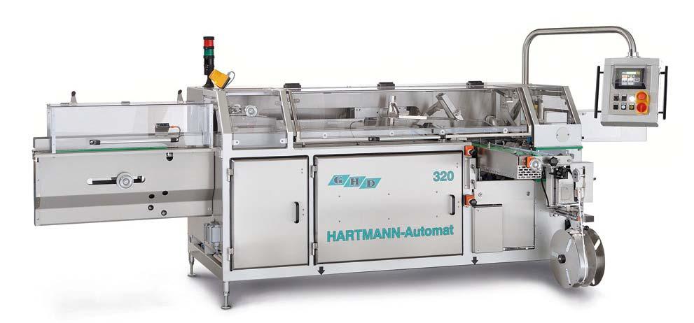 VS 320 Popolno avtomatski pakirni stroj za pakiranje v vreèke narezanega in nenarezanga kruha s kapaciteto 30-60 paketov na minuto (nepretrgana prilagoditev).