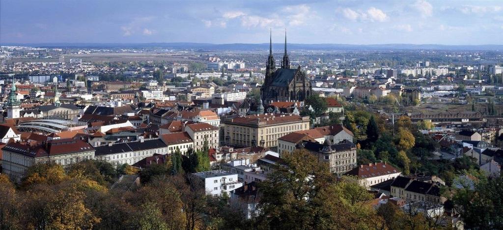 Brno in numbers and some words Second largest city Over 400 000 inhabitants About 100 000 students 13 universities