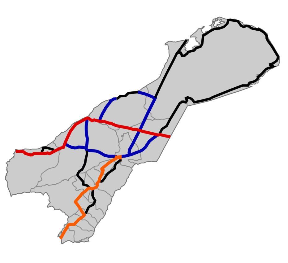 3. Data about Roads Roads Characteristics Roads, Source: AMSS-CMV ltd.