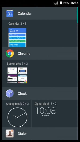 Uporaba telefona - 17 Dodajanje pripomočkov na začetni zaslon Tapnite in pridržite katero koli območje začetnega zaslona, na katerem še ni ikone ali pripomočka.
