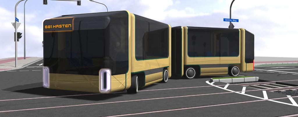 avtobusa z možnim sestavljanjem modulov za različne