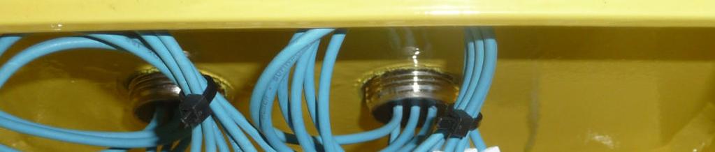 Priključitev kabla za lastno varne tokokroge: Priključitev lastno varnih tokokrogov z jamskim kablom za lastno