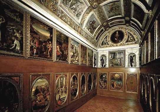1503- naročilo za poslikavo v Palazzo Vecchio (Firence) Ni