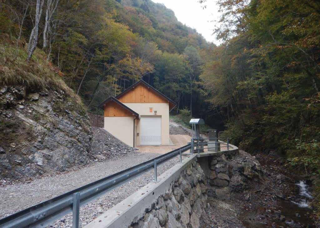 Uspešno zaključena izgradnja male hidroelektrarne Kneža V Soških elektrarnah Nova Gorica so pred nedavnim uspešno zaključili izgradnjo nove male hidroelektrarne Kneža. To je že 22.