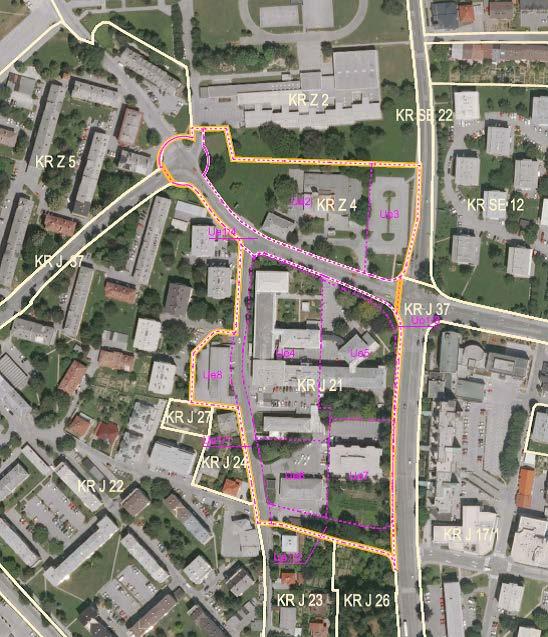 UVOD Zdravstveni kare med Bleiweisovo, Kidričevo in Gosposvetsko ulico je trenutno slabo prostorsko organiziran.