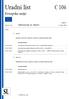 Uradni list C 106 Evropske unije Letnik 61 Slovenska izdaja Informacije in objave 21. marec 2018 Vsebina II Sporočila SPOROČILA INSTITUCIJ, ORGANOV, U