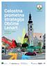 Celostna prometna strategija Občine Lenart Občina Lenart»Naložbo sofinancirata Republika Slovenija in Evropska unija iz Kohezijskega sklada«