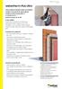 Tehnični list - IZD. 12/02/2019 stran 1/5 webertherm Plus Ultra Ultra izolativen fasadni sistem na bakelitni izolaciji, ki ponuja 50 % višjo toplotno